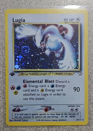 Lugia, graded 9.0