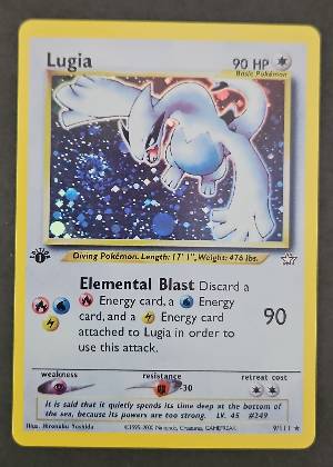 Lugia, graded 9.0