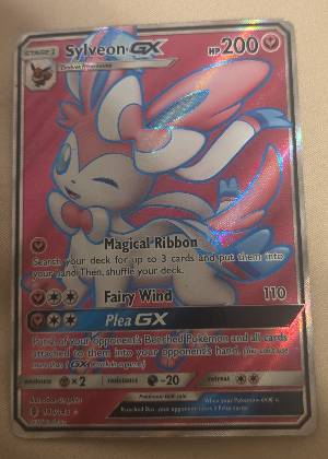 Sylveon GX (Full Art), graded 9.0