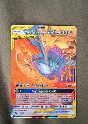 Moltres & Zapdos & Articuno GX graded 8