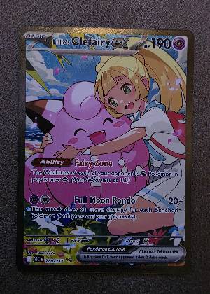 Lillie's Clefairy ex, graded 9.0