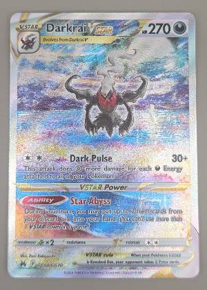 Darkrai VSTAR, graded 9.0