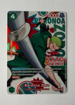 Roronoa Zoro, graded 9.0