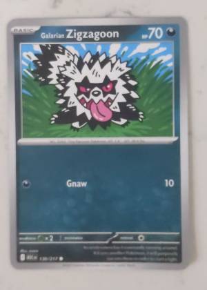 Galarian Zigzagoon, graded 9.0