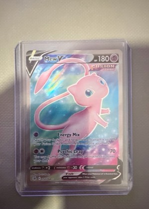 Mew V (Full Art), graded 9.0