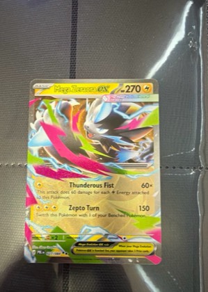Mega Zeraora ex, graded 9.0
