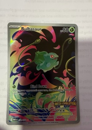 Bulbasaur graded 9