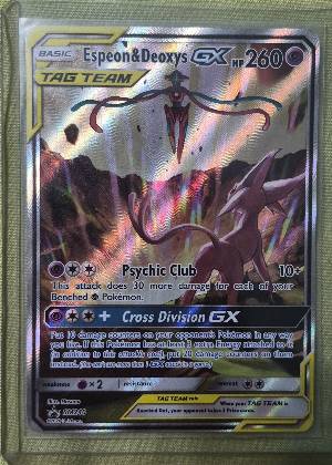 Espeon & Deoxys GX - SM240 graded 9