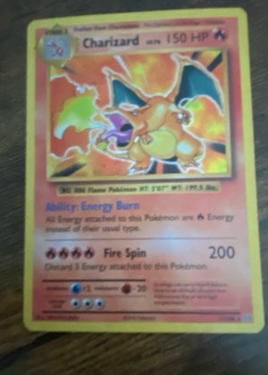 Charizard, graded 7.5