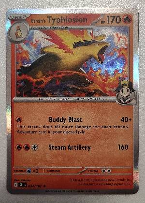 Ethan's Typhlosion graded 9