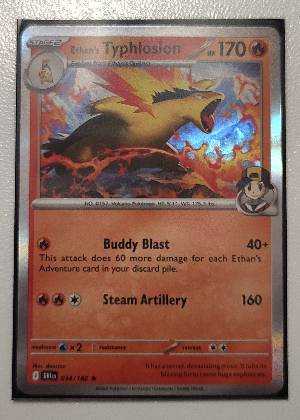 Ethan's Typhlosion, graded 9.0
