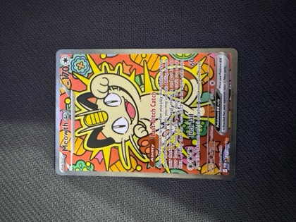 Meowth ex, graded 9.0