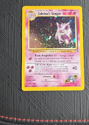 Sabrina's Gengar, graded 8.0