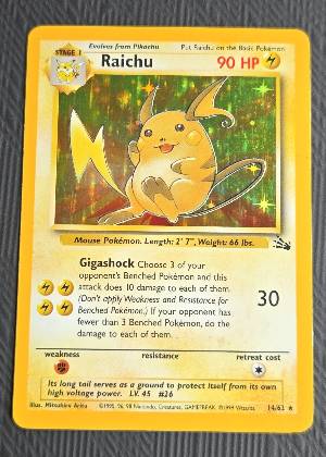 Raichu, graded 8.5