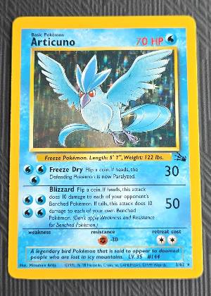 Articuno, graded 9.0