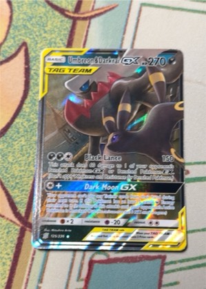 Umbreon & Darkrai GX, graded 9.0