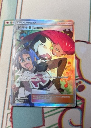 Jessie & James (Full Art) graded 9