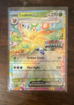 Leafeon ex, graded 9.5