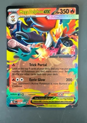 Mega Delphox ex, graded 9.0