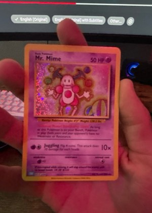 Mr. Mime - 122/165 graded 8