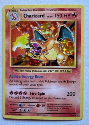 Charizard, graded 9.0