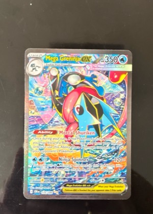 Mega Greninja ex, graded 9.0