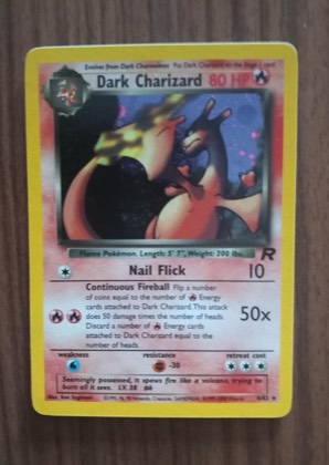 Charizard, graded 2.5