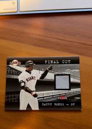 Barry Bonds, graded 8.5