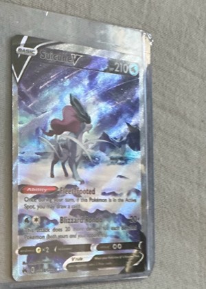 Suicune V graded 8.5