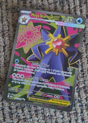 Mega Starmie ex - 102/088 graded 8.5