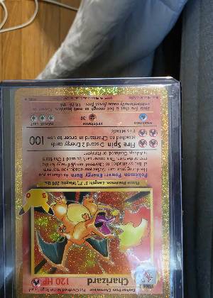Charizard graded 8