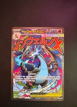 Mega Charizard X ex - 023, graded 9.0