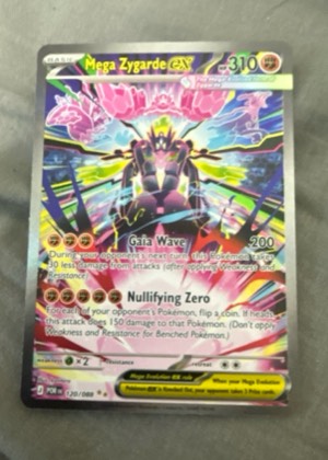 Mega Zygarde ex graded 8