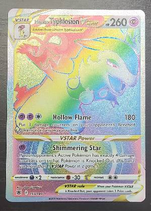 Hisuian Typhlosion VSTAR (Secret), graded 9.0