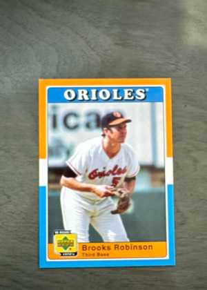 Brooks Robinson, graded 4.5