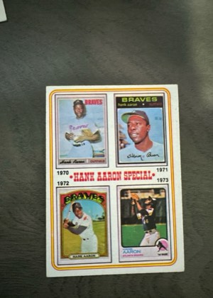 Hank Aaron, graded 9.0
