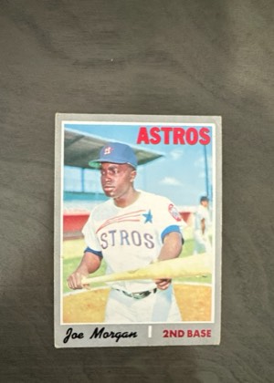 Joe Morgan, graded 7.5