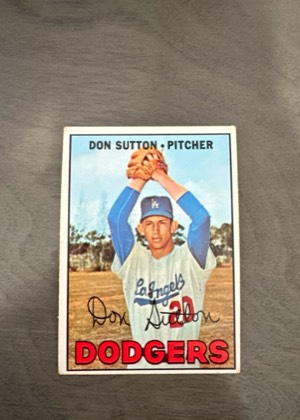 Don Sutton, graded 8.0