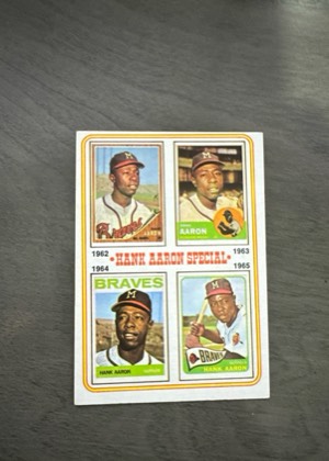 Hank Aaron, graded 9.0