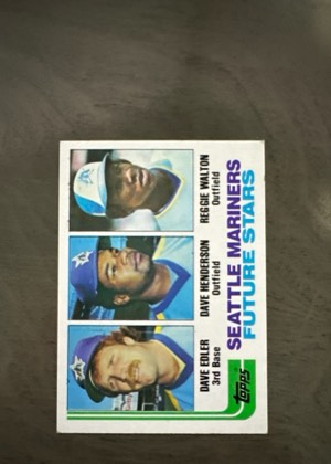 Dave Henderson, Reggie Walton, Dave Edler, graded 5.5
