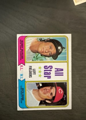 Bobby Murcer / Pete Rose, graded 9.0