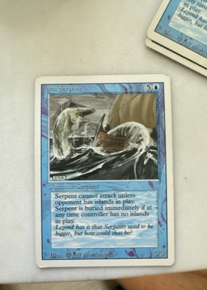 Sea Serpent, graded 8.5