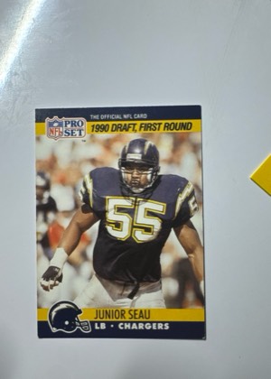 Junior Seau, graded 9.5