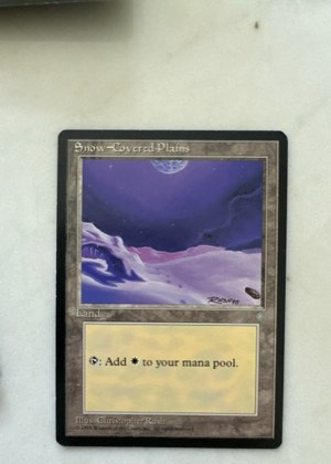 Snow-Covered Island, graded 9.5