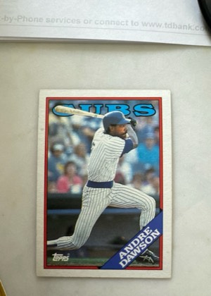 Andre Dawson, graded 8.5