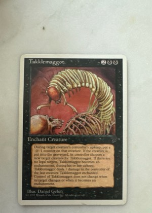 Takklemaggot, graded 8.0