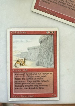 Wall of Stone, graded 7.5