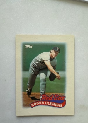 Roger Clemens, graded 8.0