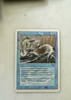 Sea Serpent, graded 7.5