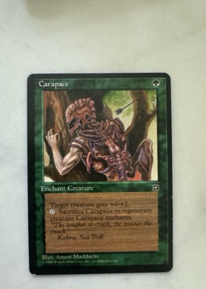 Carapace, graded 9.0